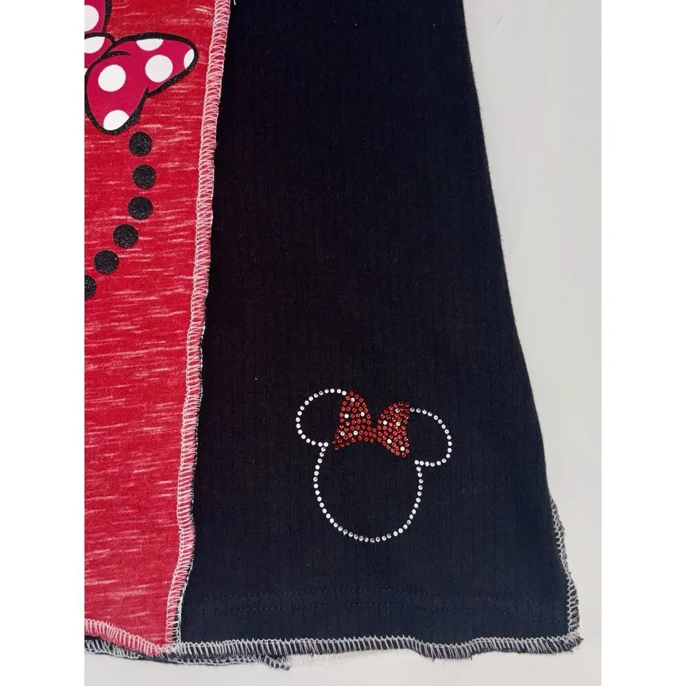 Minnie Mouse Women's Skirt Handmade Disney Vacation Embellished No Size Tag CUTE